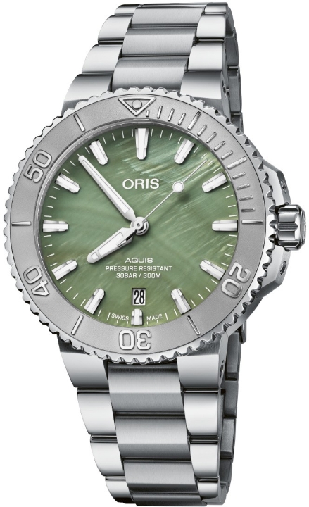 Obrazek Oris Aquis Date New York Harbor Limited Edition