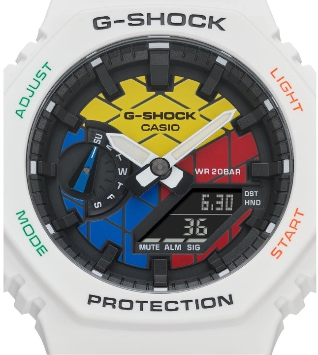 Obrazek Casio G-Shock Carbon Core Guard Rubik´s Cube Tie Up Limited Edition