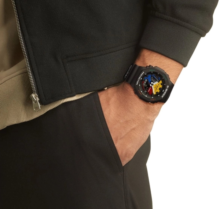 Obrazek Casio G-Shock Carbon Core Guard Rubik´s Cube Tie Up Limited Edition