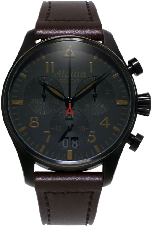Obrazek Alpina Startimer Pilot Chronograph Big Date Shadow Line