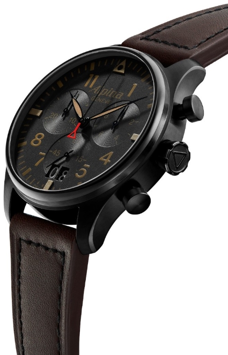 Obrazek Alpina Startimer Pilot Chronograph Big Date Shadow Line