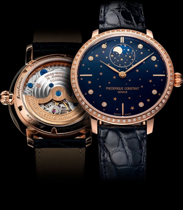 Obrazek Frederique Constant Slimline Moonphase Manufacture