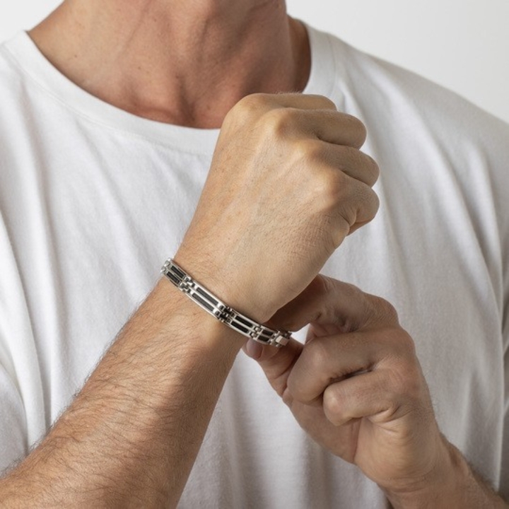 Obrazek LOTUS STYLE bransoleta MEN IN BLACK