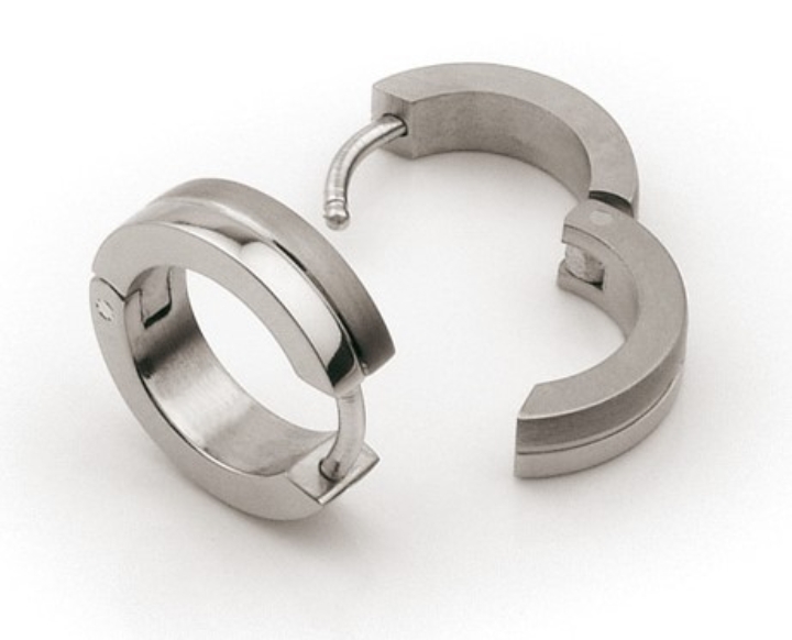 Obrazek BOCCIA TITANIUM kolczyki