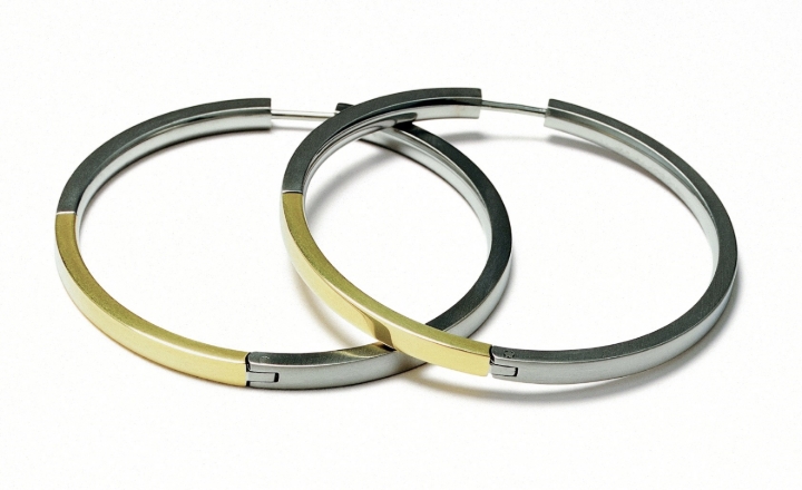 Obrazek BOCCIA TITANIUM kolczyki