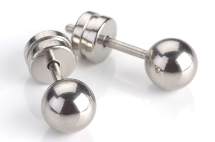 Obrazek BOCCIA TITANIUM kolczyki