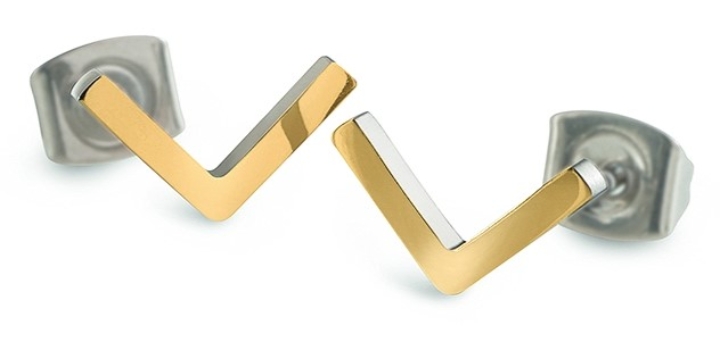 Obrazek BOCCIA TITANIUM kolczyki