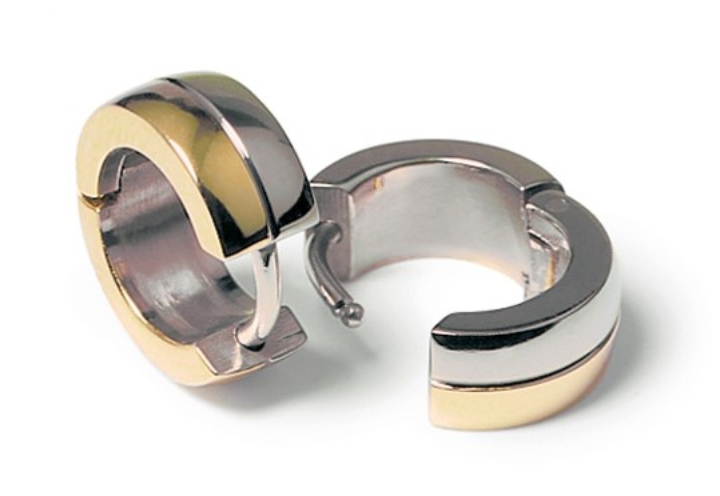 Obrazek BOCCIA TITANIUM kolczyki