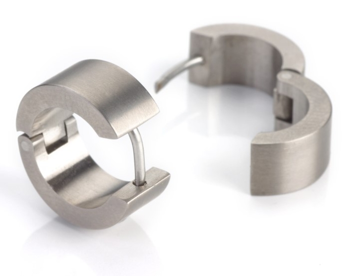 Obrazek BOCCIA TITANIUM kolczyki