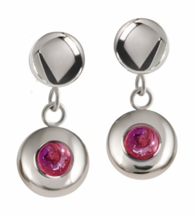 Obrazek BOCCIA TITANIUM kolczyki