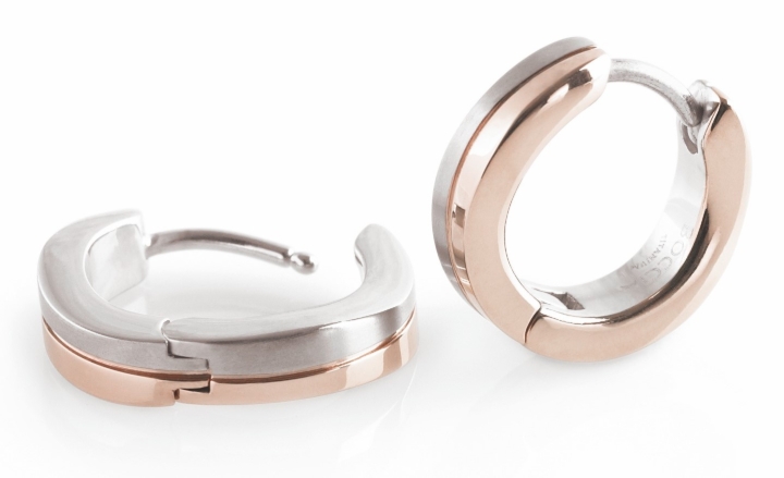 Obrazek BOCCIA TITANIUM kolczyki