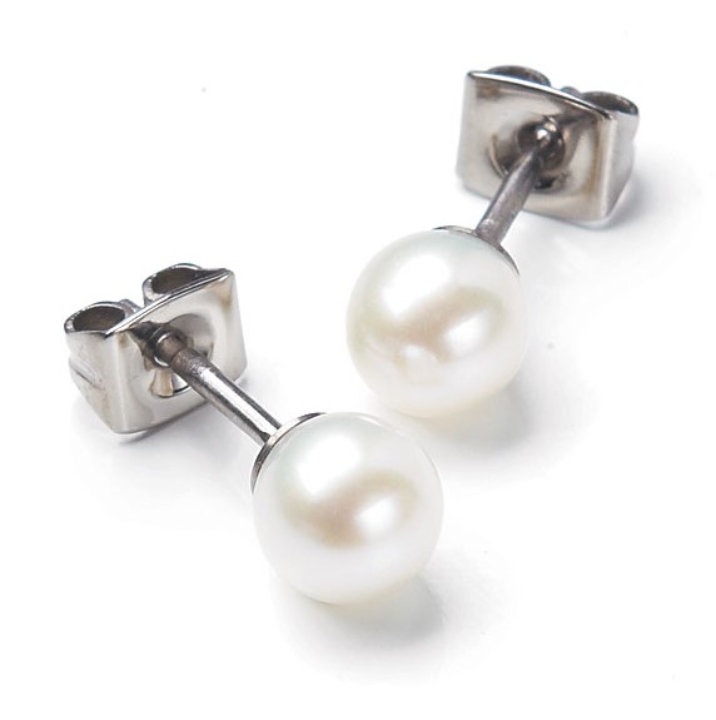 Obrazek BOCCIA TITANIUM kolczyki