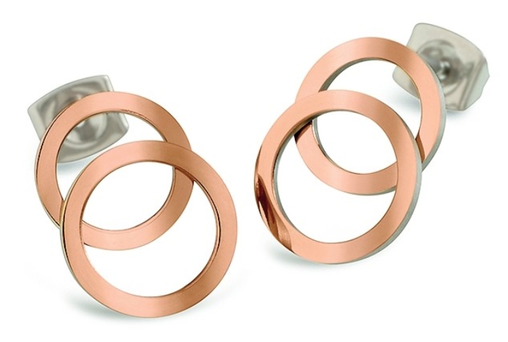 Obrazek BOCCIA TITANIUM kolczyki