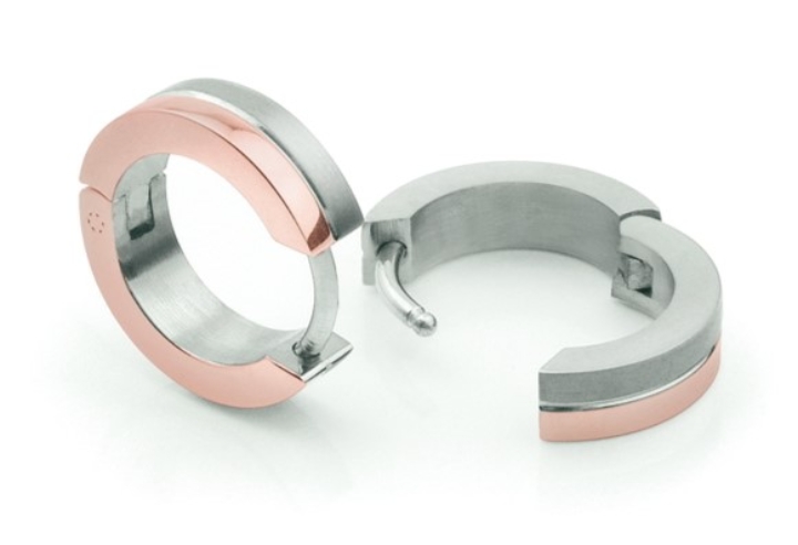 Obrazek BOCCIA TITANIUM kolczyki