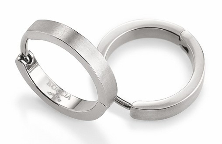 Obrazek BOCCIA TITANIUM kolczyki