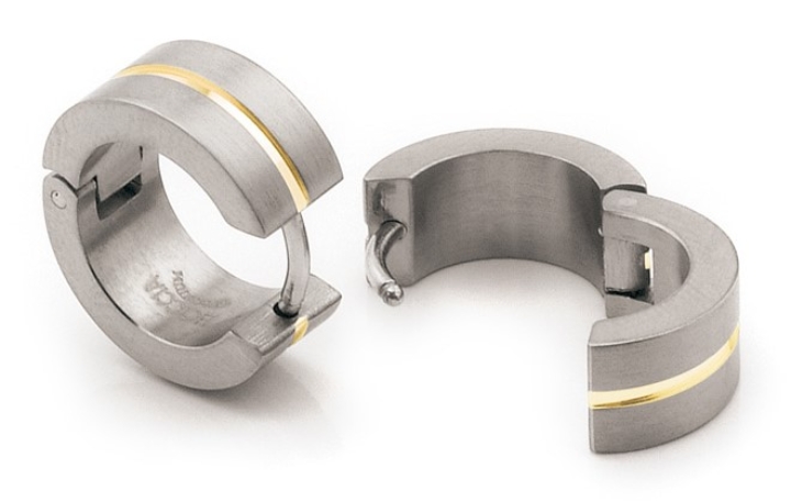 Obrazek BOCCIA TITANIUM kolczyki