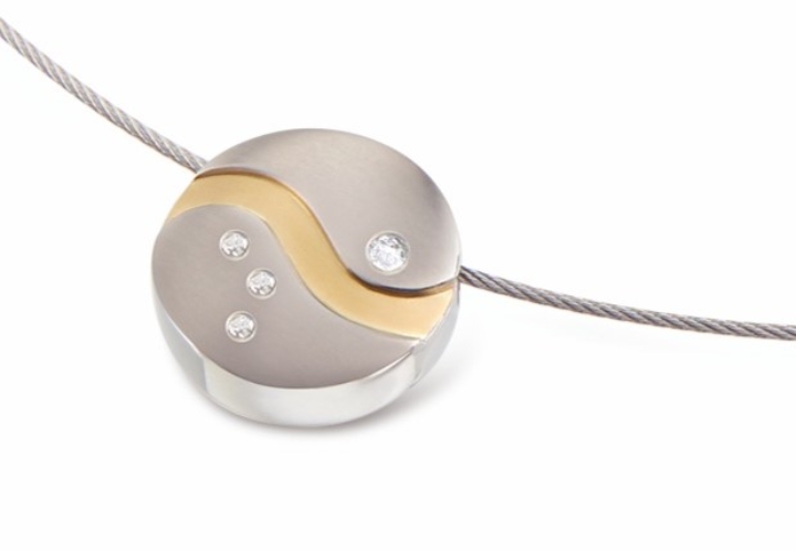 Obrazek BOCCIA TITANIUM wisiorek