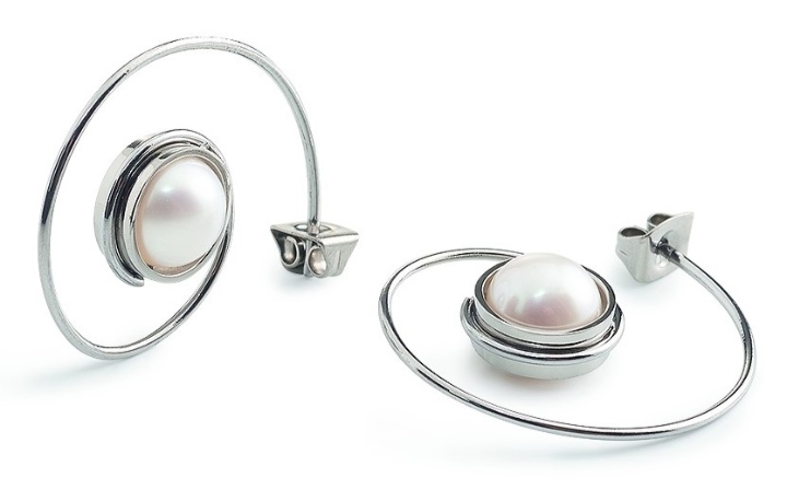 Obrazek BOCCIA TITANIUM kolczyki