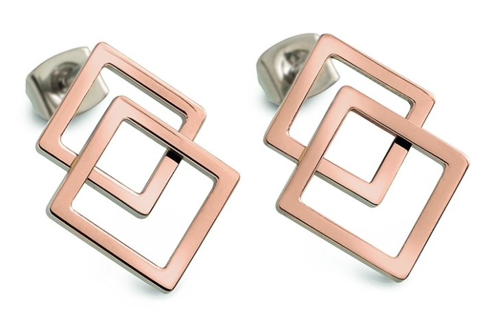 Obrazek BOCCIA TITANIUM kolczyki