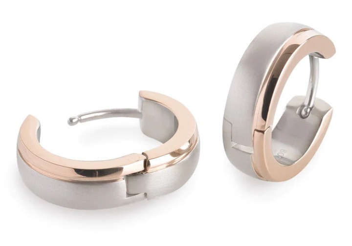 Obrazek BOCCIA TITANIUM kolczyki