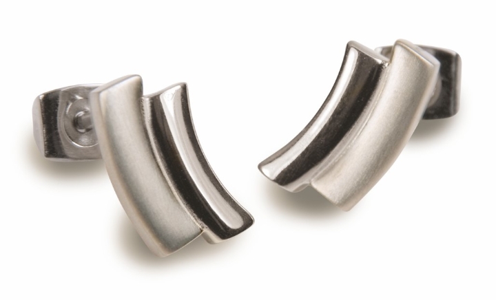Obrazek BOCCIA TITANIUM kolczyki