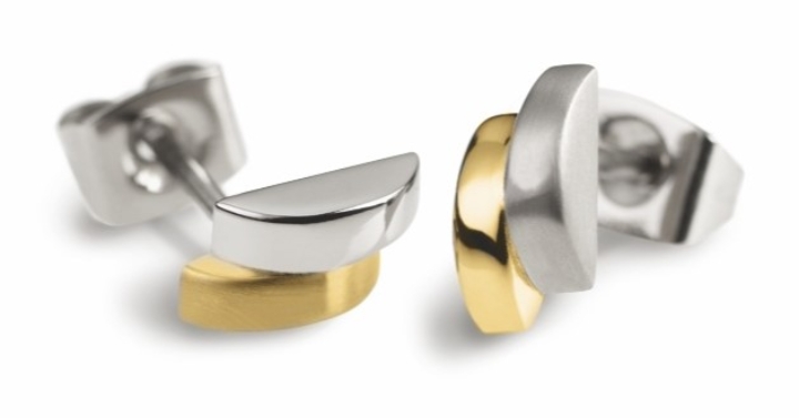 Obrazek BOCCIA TITANIUM kolczyki