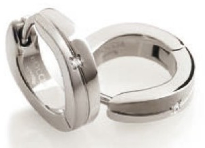 Obrazek BOCCIA TITANIUM kolczyki