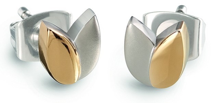 Obrazek BOCCIA TITANIUM kolczyki