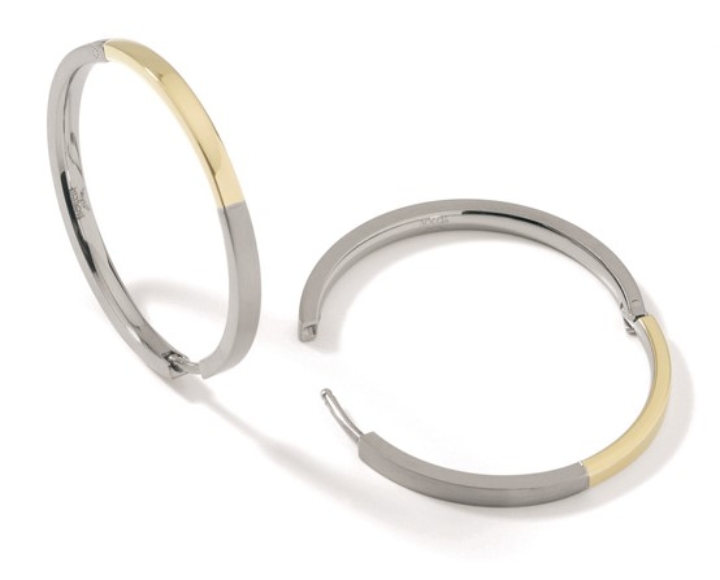 Obrazek BOCCIA TITANIUM kolczyki