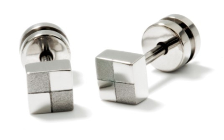 Obrazek BOCCIA TITANIUM kolczyki