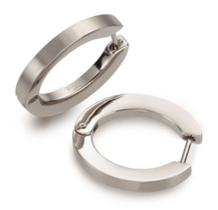 Obrazek BOCCIA TITANIUM kolczyki