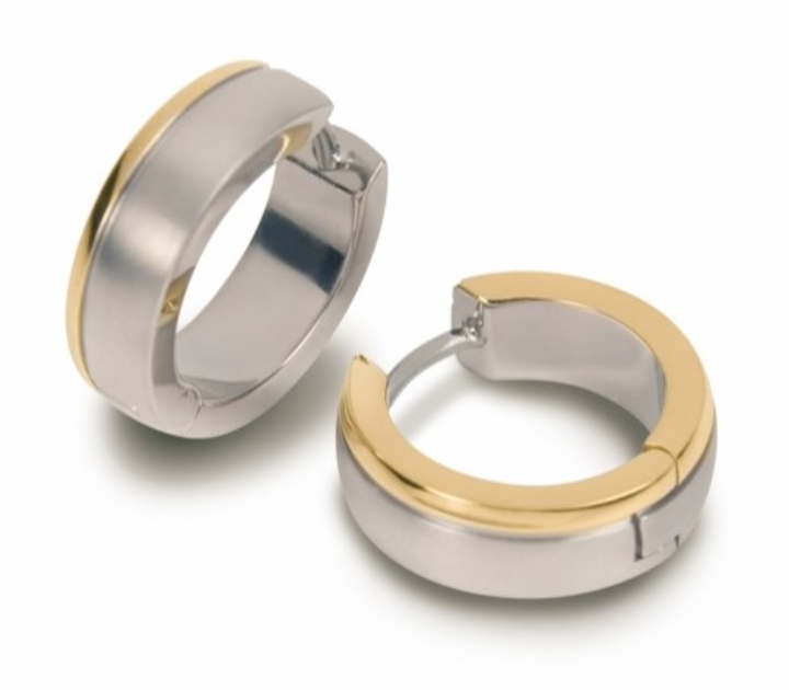 Obrazek BOCCIA TITANIUM kolczyki