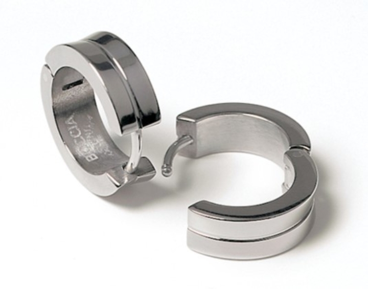 Obrazek BOCCIA TITANIUM kolczyki
