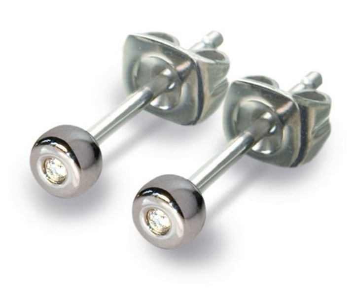 Obrazek BOCCIA TITANIUM kolczyki