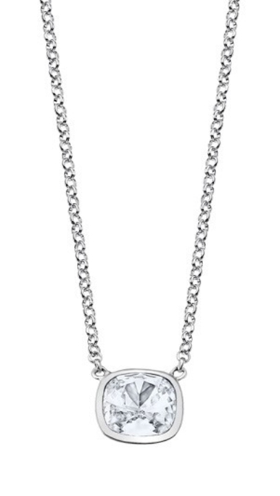 Obrazek LOTUS SILVER naszyjnik 