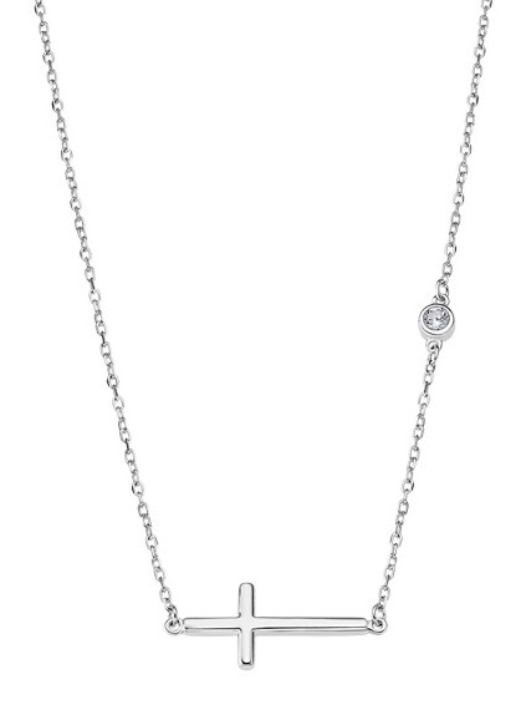 Obrazek LOTUS SILVER naszyjnik TRENDY