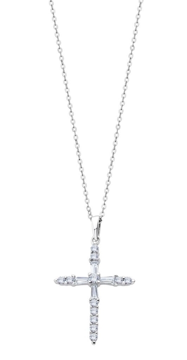 Obrazek LOTUS SILVER naszyjnik 