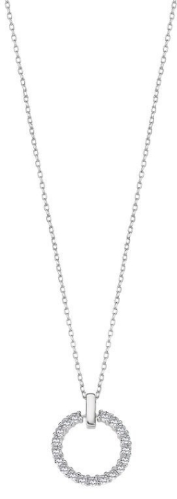 Obrazek LOTUS SILVER naszyjnik 