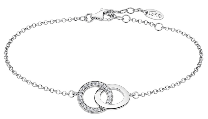 Obrazek LOTUS SILVER bransoleta MOMENTS