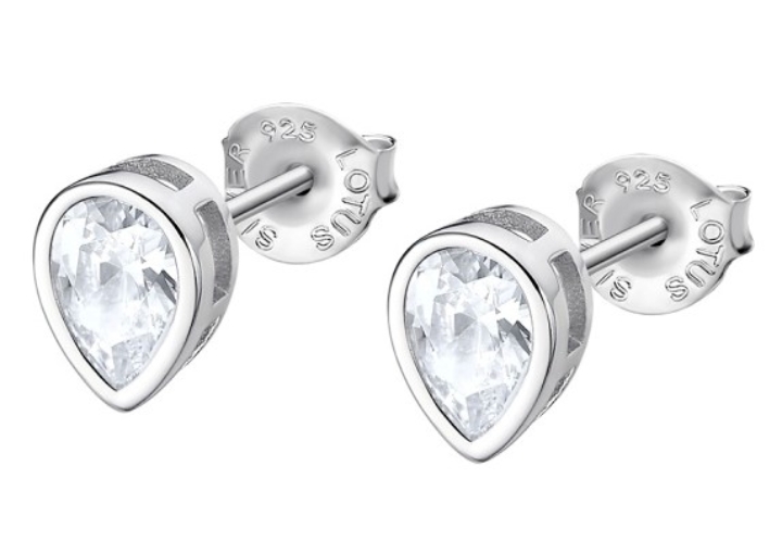 Obrazek LOTUS SILVER kolczyki ESSENTIALS