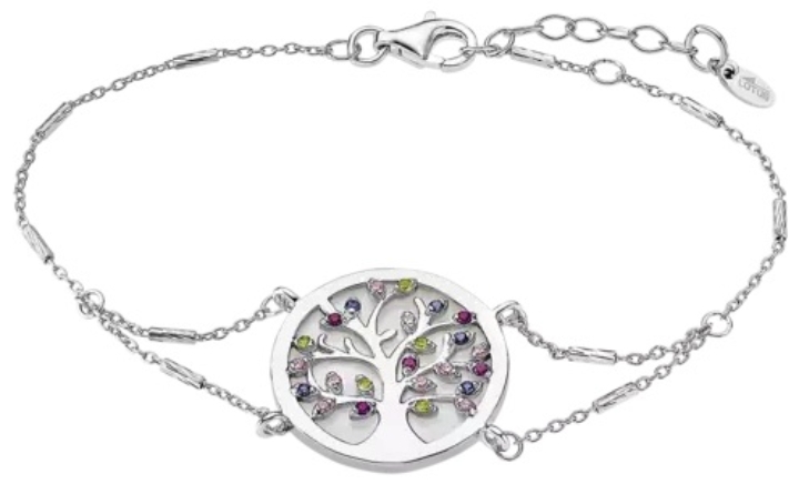 Obrazek LOTUS SILVER bransoleta 