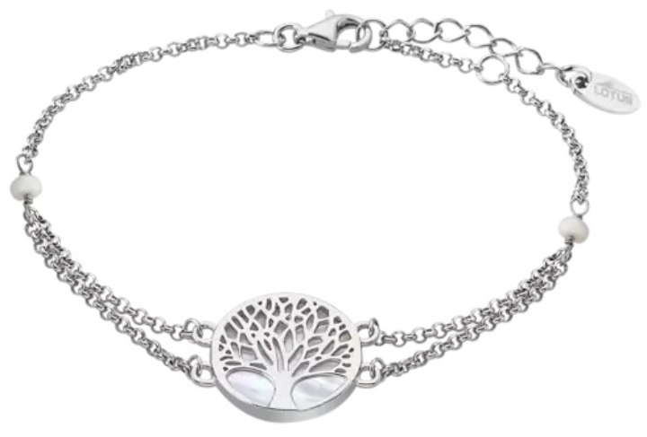 Obrazek LOTUS SILVER bransoleta TREE OF LIFE