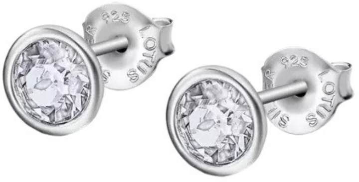 Obrazek LOTUS SILVER kolczyki ESSENTIALS