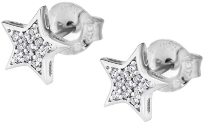 Obrazek LOTUS SILVER kolczyki MYSTIC