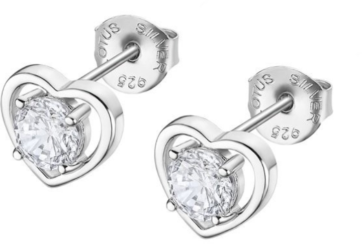 Obrazek LOTUS SILVER kolczyki MOMENTS