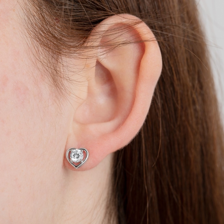 Obrazek LOTUS SILVER kolczyki MOMENTS