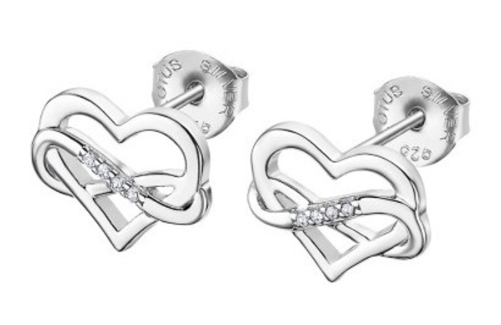 Obrazek LOTUS SILVER kolczyki MOMENTS