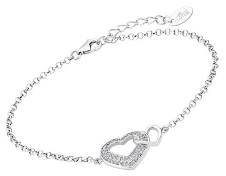 Obrazek LOTUS SILVER bransoleta MOMENTS