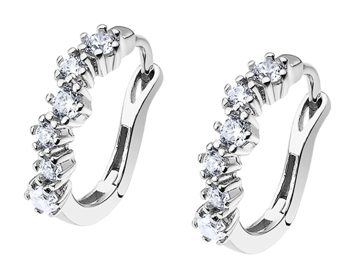 Obrazek LOTUS SILVER kolczyki PURE ESSENTIAL