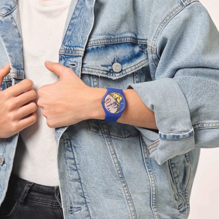 Obrazek Swatch Girl by Roy Lichtenstein, the Watch